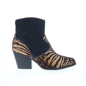 JOHNSON & MURPHY | Leather & Calf Hair Ankle Boots 78-56520